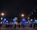 İstanbul yeni yıl için ışıl ışıl