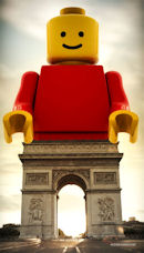 Sokak Ölçeğinde LEGO Tasarımları 