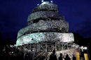 Arjantin'de 30 bin kitapla Babil Kulesi yapıldı