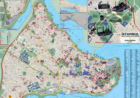 Eminönü ile Fatih'deki park ve bahçeler yenileniyor...