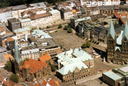 The Town Hall and Roland on the Marketplace of Bremen