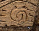 Çatalhöyük''te spiral duvar motifi