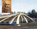 Da Vinci'nin köprüsü sergiye çıkıyor  	