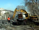 Gülhane Parkı’nda tarihi dokuya zarar veren binalar yıkıldı