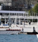 Sortie'deki açık alana kaçak çatı