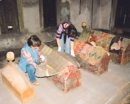 Ayasofya''daki sandukalardan 430 yıllık kaftan ve örtüler çıktı 