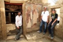 Myra kazılarında şaşırtan fresko