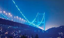 Fatih Köprüsü''nü Yüzde 80 Tasarruflu Işıklandırma Planı 