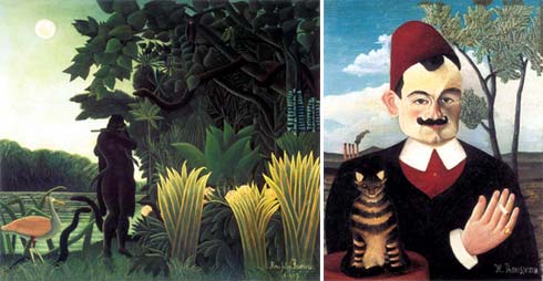 sanal muze gumrukcu rousseau yu aniyor
