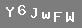 �PUCU: b�y�k harf "Y", say� alt�, b�y�k harf "J", k���k harf "w", b�y�k harf "F", b�y�k harf "W"