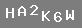 �PUCU: b�y�k harf "H", b�y�k harf "A", say� iki, b�y�k harf "K", say� alt�, b�y�k harf "W"