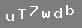 �PUCU: k���k harf "u", b�y�k harf "T", say� yedi, k���k harf "w", k���k harf "d", k���k harf "b"