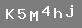 �PUCU: b�y�k harf "K", say� be�, b�y�k harf "M", say� d�rt, k���k harf "h", k���k harf "j"