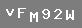 �PUCU: k���k harf "v", b�y�k harf "F", b�y�k harf "M", say� 9, say� iki, b�y�k harf "W"
