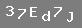 �PUCU: say� ��, say� yedi, b�y�k harf "E", k���k harf "d", say� yedi, b�y�k harf "J"