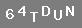 �PUCU: say� alt�, say� d�rt, b�y�k harf "T", b�y�k harf "D", b�y�k harf "U", b�y�k harf "N"