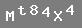 �PUCU: b�y�k harf "M", k���k harf "t", say� sekiz, say� d�rt, b�y�k harf "X", say� d�rt