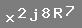 �PUCU: k���k harf "x", say� iki, k���k harf "j", say� sekiz, b�y�k harf "R", say� yedi