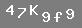 �PUCU: say� d�rt, say� yedi, b�y�k harf "K", say� 9, k���k harf "f", say� 9
