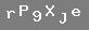 �PUCU: k���k harf "r", b�y�k harf "P", say� 9, b�y�k harf "X", b�y�k harf "J", k���k harf "e"