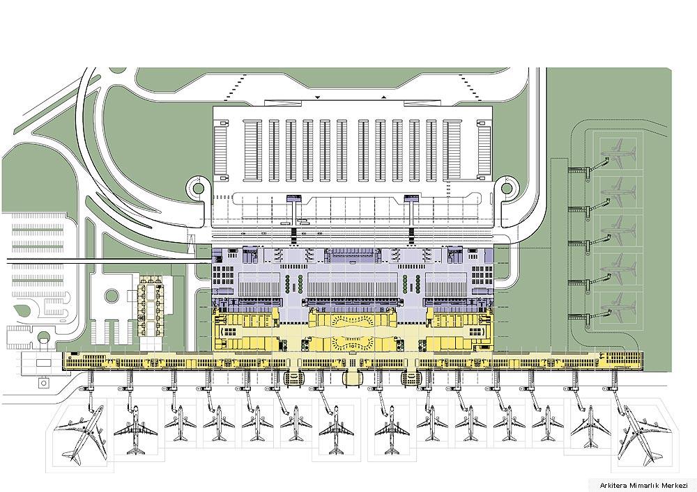План аэропорта сабиха гекчен аэропорт